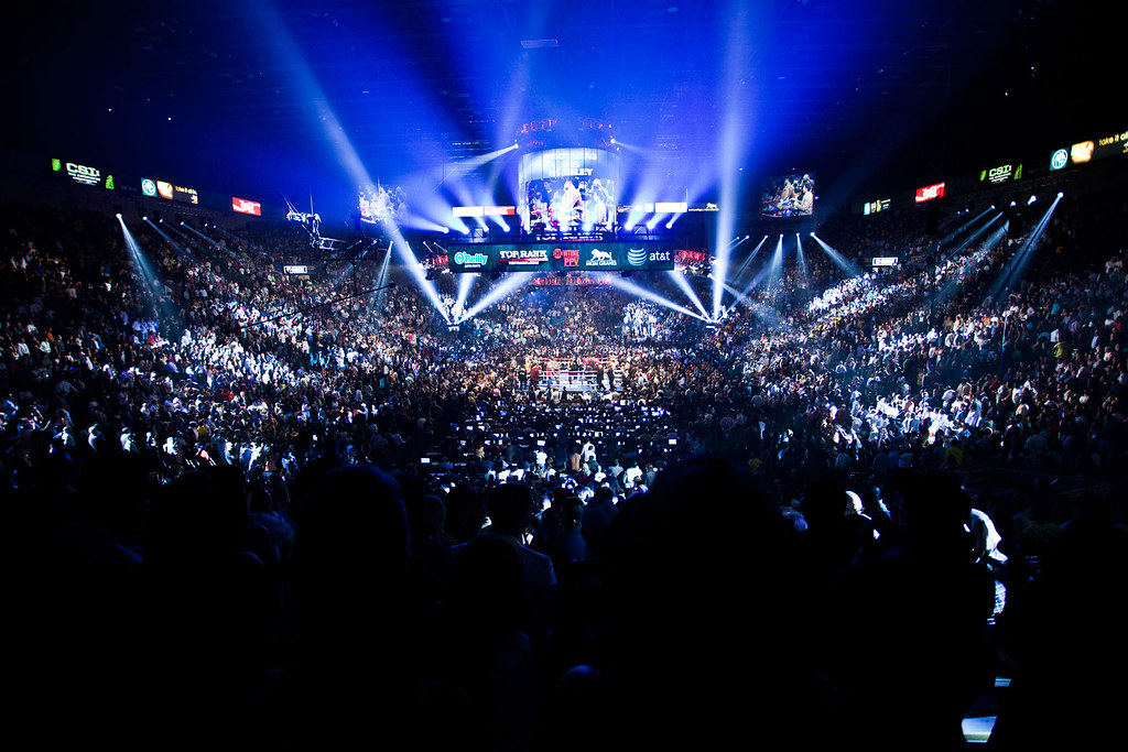 Mgm Grand Garden Arena Photo By Esther Lin Showtime Ppv Flickr