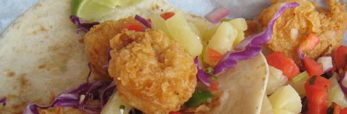 Cuatro's - Fried Shrimp Tacos-crop