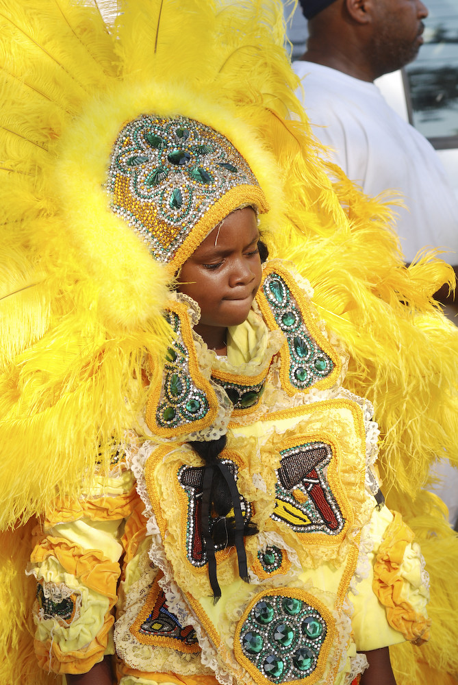 Mardi Gras Indian | a child dressed as a mardi gras indian a… | Flickr