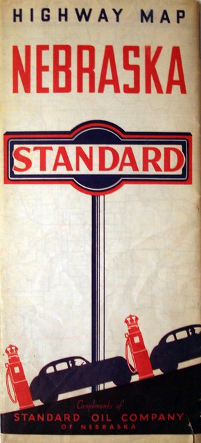 Standard Oil of Nebraska Map