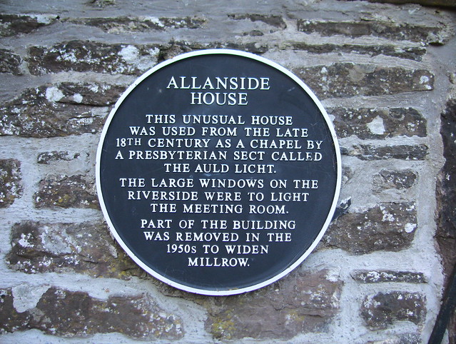 Allanside House Plaque