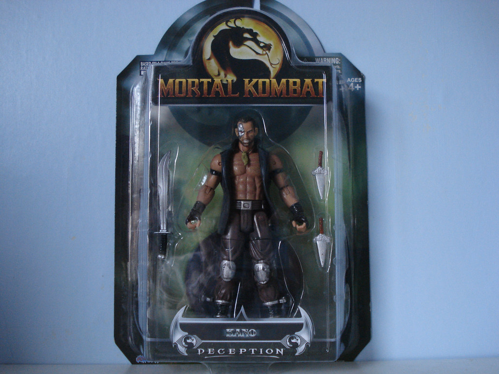 Mortal Kombat Kano Kano Comes With Accessories The Kniv Flickr