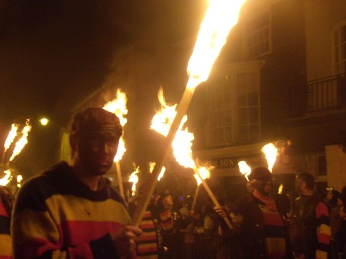 Marchers Lewes circular via Rodmell Lewes bonfire night