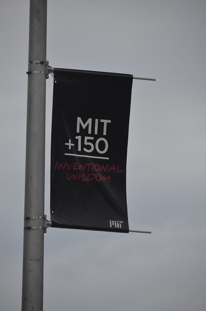 MIT+150: FAST (Festival of Art + Science + Technology): FAST LIGHT — streetlight banner