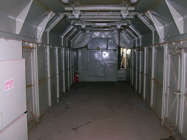 Interior of Amtrak 90253 Talgo Cabbage Car @  Bellingham, WA