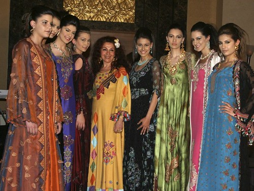 Iraqi fashion designer Hana Sadiq w/ Jordanian models | Flickr