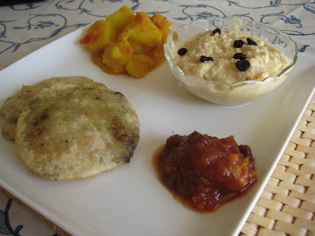 Celebration lunch: Durga Puja-Saptami/ D's birthday