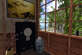 The Challenge: Asian (Chinese Cabinet) | by Hidden Gems in Second Life (Interior Designer)