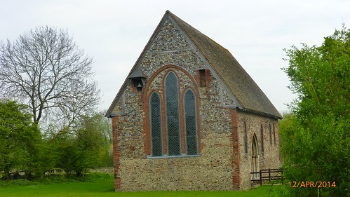 St. Nicholas’ Chapel, Coggeshall, sideview SWC Walk 216 Kelvedon Circular 