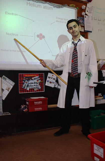 Senior Pupil Impersonates Mr Shand the Chemistry Teacher_19122008