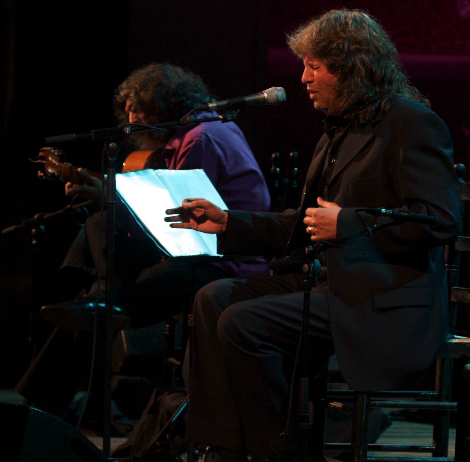 Concierto de José Merce en Barcelona, Palau de la Música