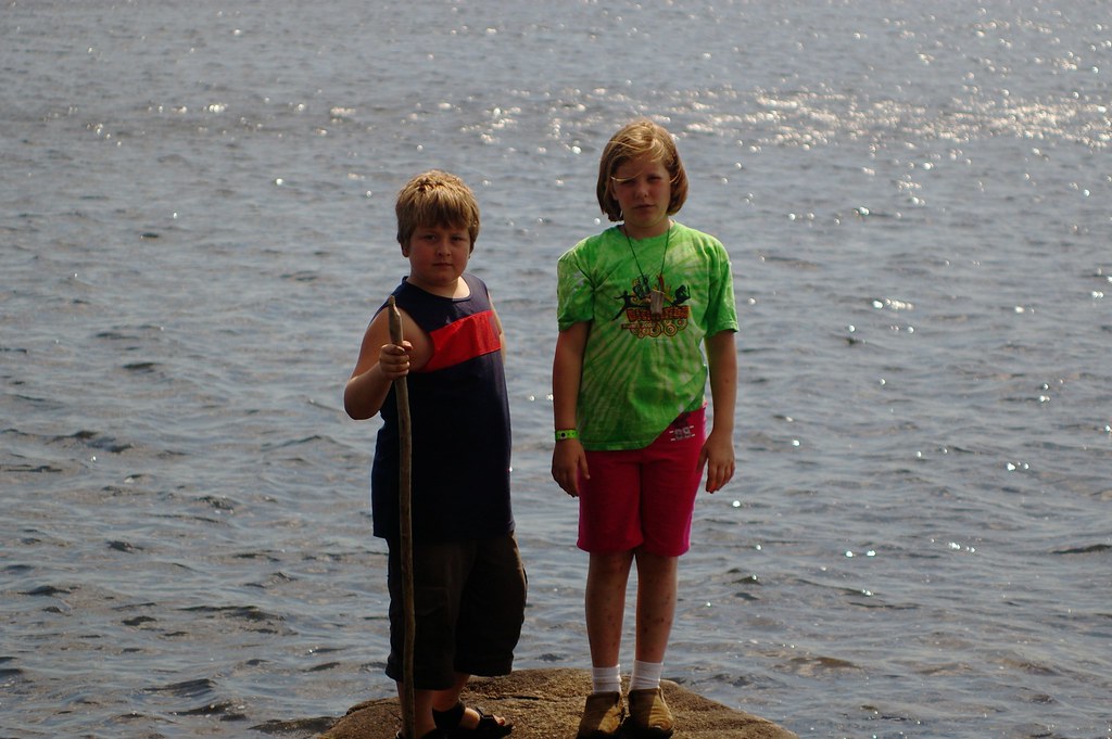 Posing on the Rock