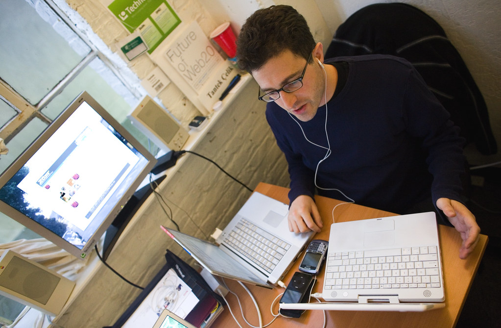 Tantek Multitasking | Thomas Hawk | Flickr