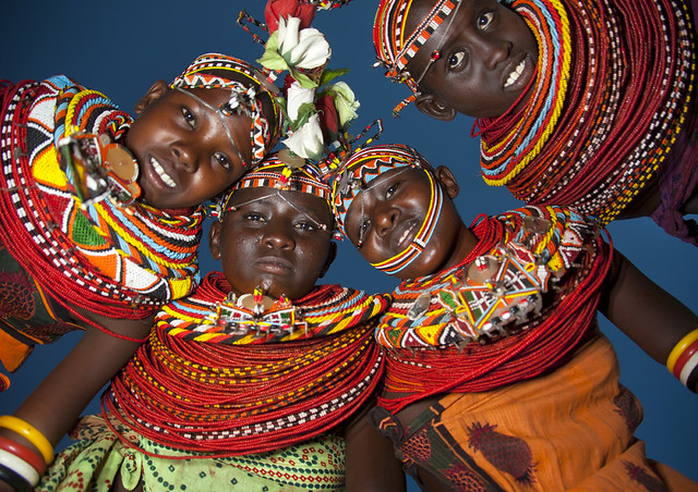 Rendille women - Lake Turkana - Kenya
