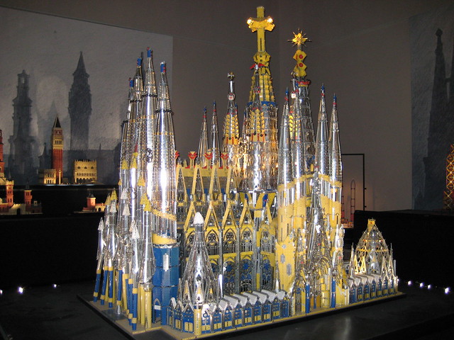 La tour en jeu: La Sagrada Familia