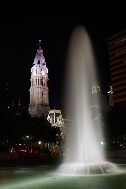 The Fountain & City Hall