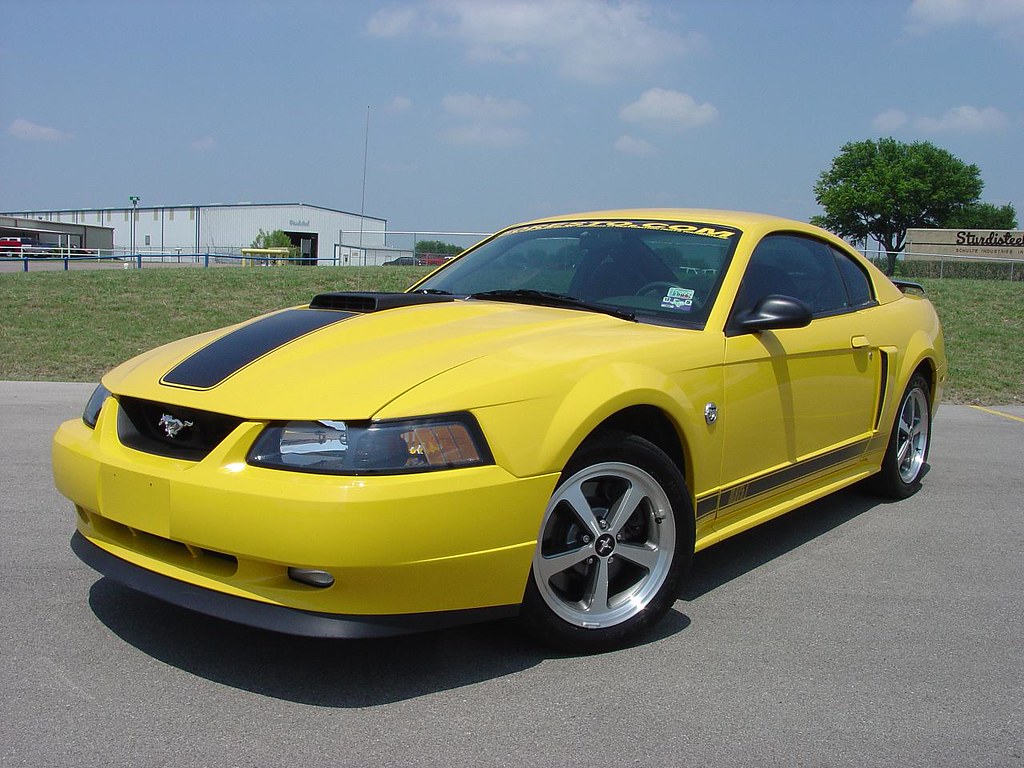 2003 Ford Mustang Mach1 in Screaming Yellow | 2003 Ford Must… | Flickr