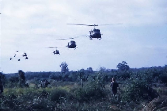 1st Cavalry Division Hueys In Vietnam