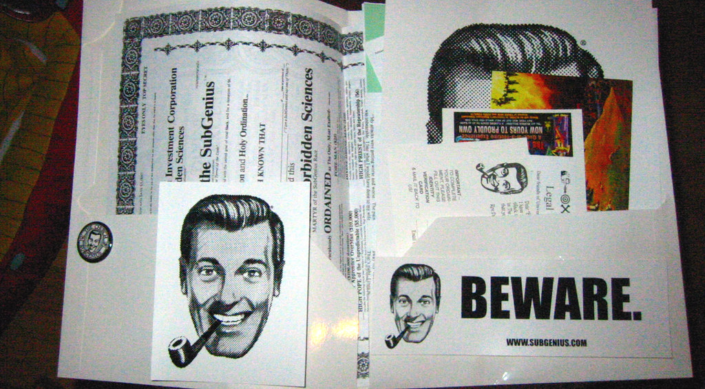 Subgenius Book 20080411 - SubGenius stuff - 154-5408 - SubGenius packet | Flickr