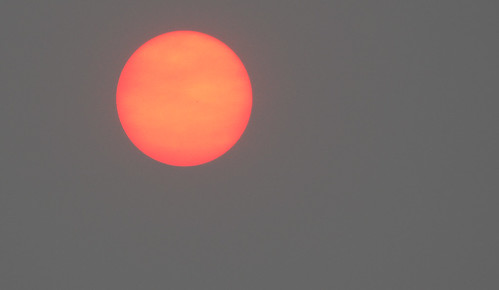 sunset sun newmexico fire nikon smoke albuquerque tamron200500 sunspots d700 arizonafire wallowfire