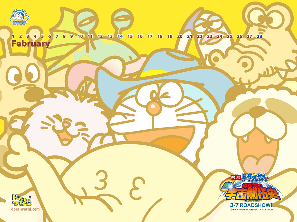 Doraemon Wallpaper Feb. 2009 | SoQ錫濛譙 | Flickr