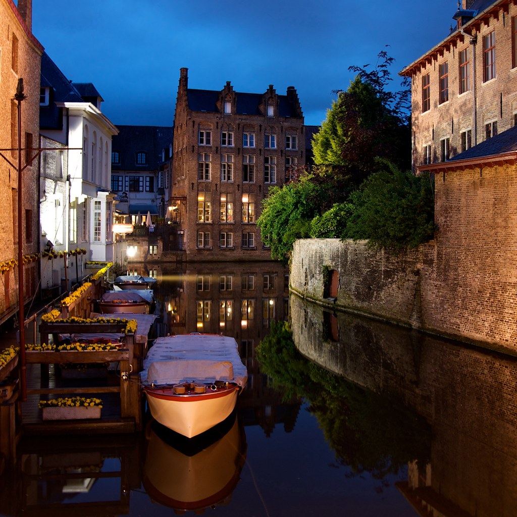 Evening in Bruges by Andrei Linde