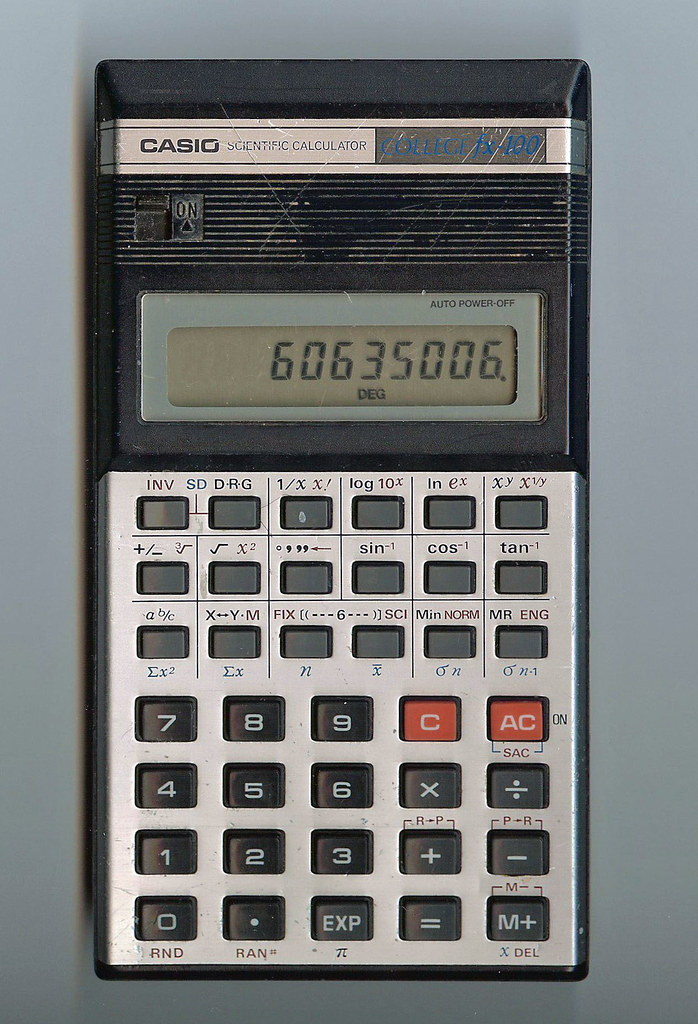 Casio COLLEGE FX-100 Pocket Calculator, My mum bought me th…
