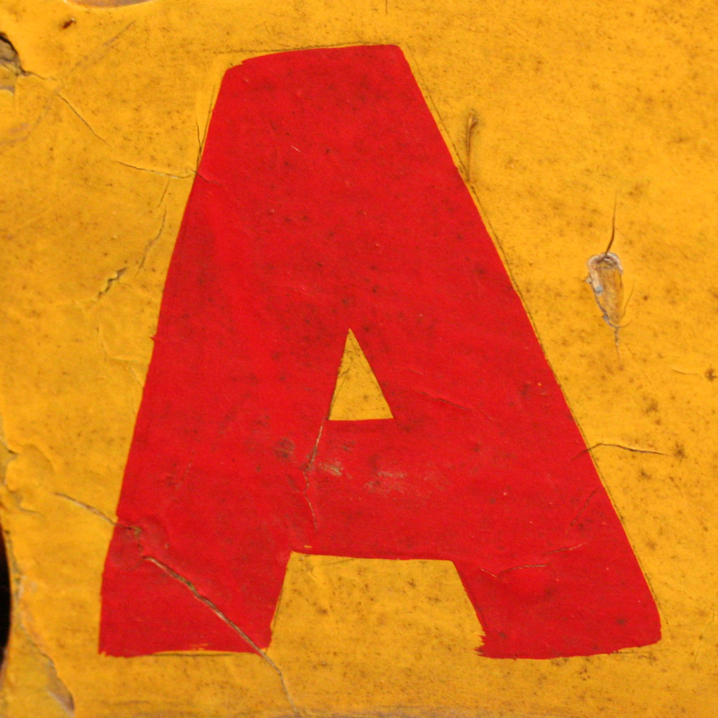 letter A