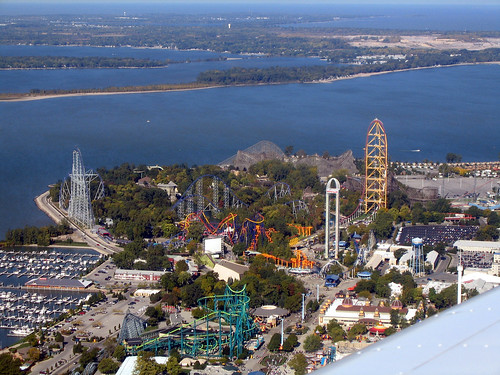 wow nice great favorites explore excellent rollercoaster cedarpoint topthrilldragster rollercoasters millenniumforce powertower 1111v11f explored