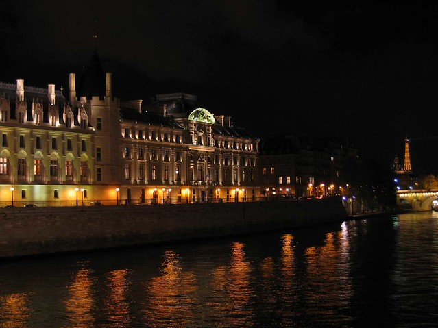 Paris - The Conciergerie at Night