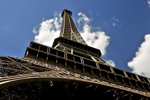 The Eiffel Tower, Paris, France エッフェル塔、パリ、フランス