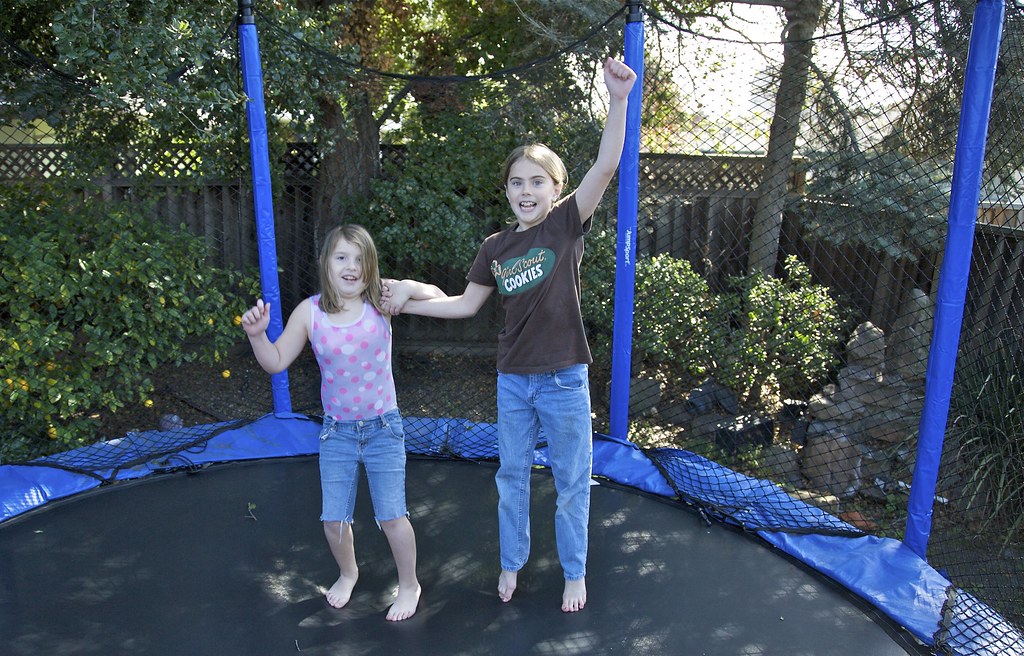 jumping on the trampoline | Todd Dailey | Flickr