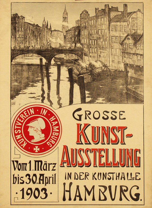 Art Exhibition in the Arts Center Hamburg (1903)