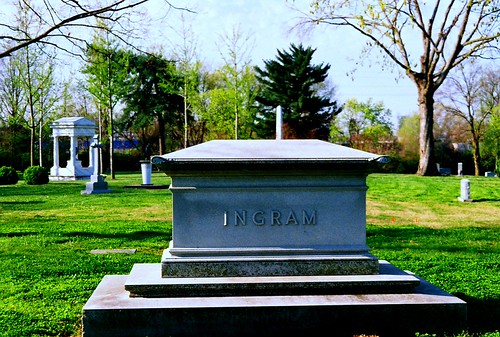 E. Bronson Ingram by fallingwater123, The city has many wealthy residents.  Despite having a rather humble monument (as compared to the so