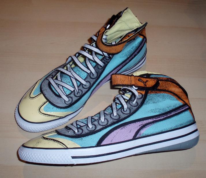 art of puma sneakers