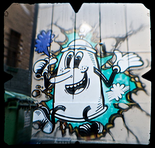 Street Art, Snyders Lane, CBD, Melbourne  (TTV-090319-2252-H)