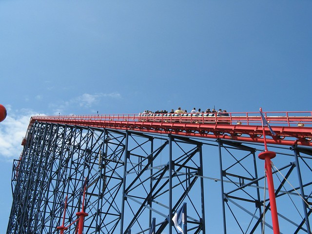 Pepsi Max Big One Roller Coaster Blackpool Pleasure Beach
