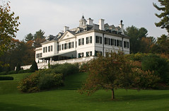 The Mount east front in fall by David Dashiell.jpg