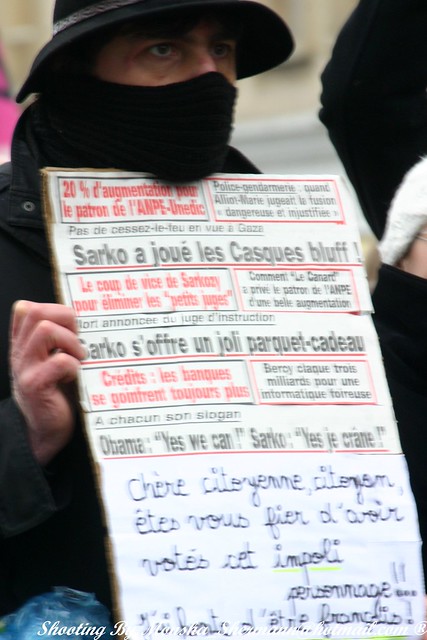 Manifestation du 29 janvier 2009 à Alençon 61