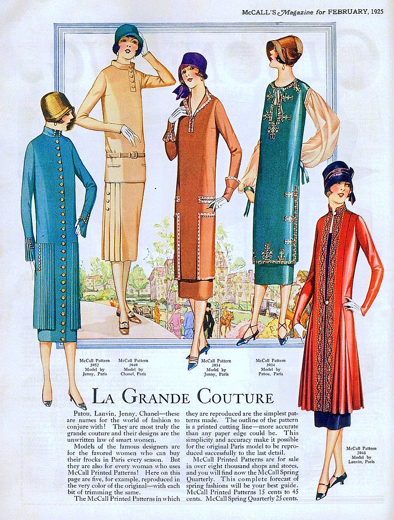 February 1925 Fashion