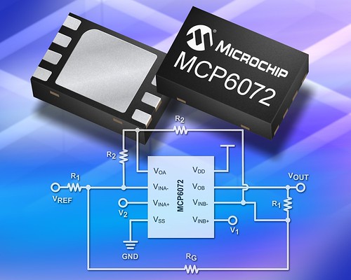 MCP6072 Op Amp Photo | by Microchip Technology