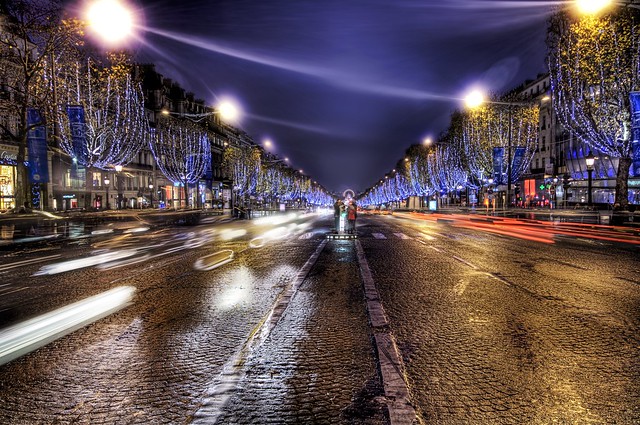 The Parisian boulevard where I should not have been standing