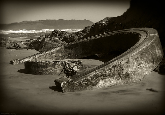Ocean Beach_Panama Mount_Gun Turret_San Francisco