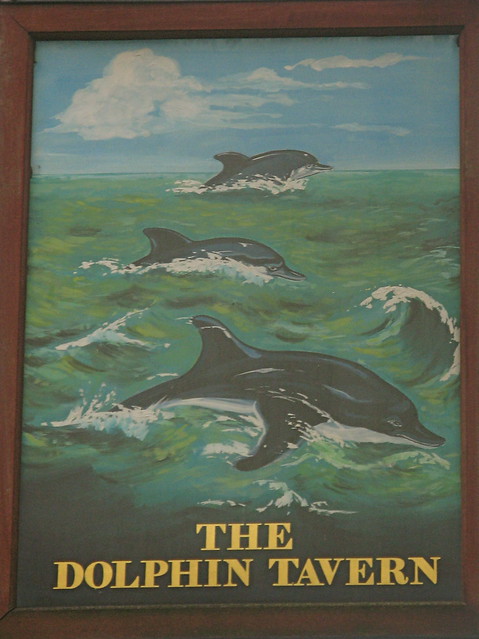 Dolphin Pub Sign, Holborn