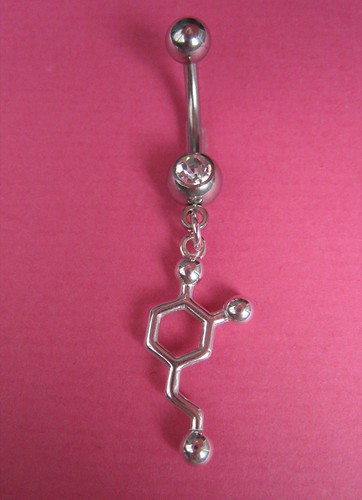 Dopamine Belly Button Ring | by ravenamide