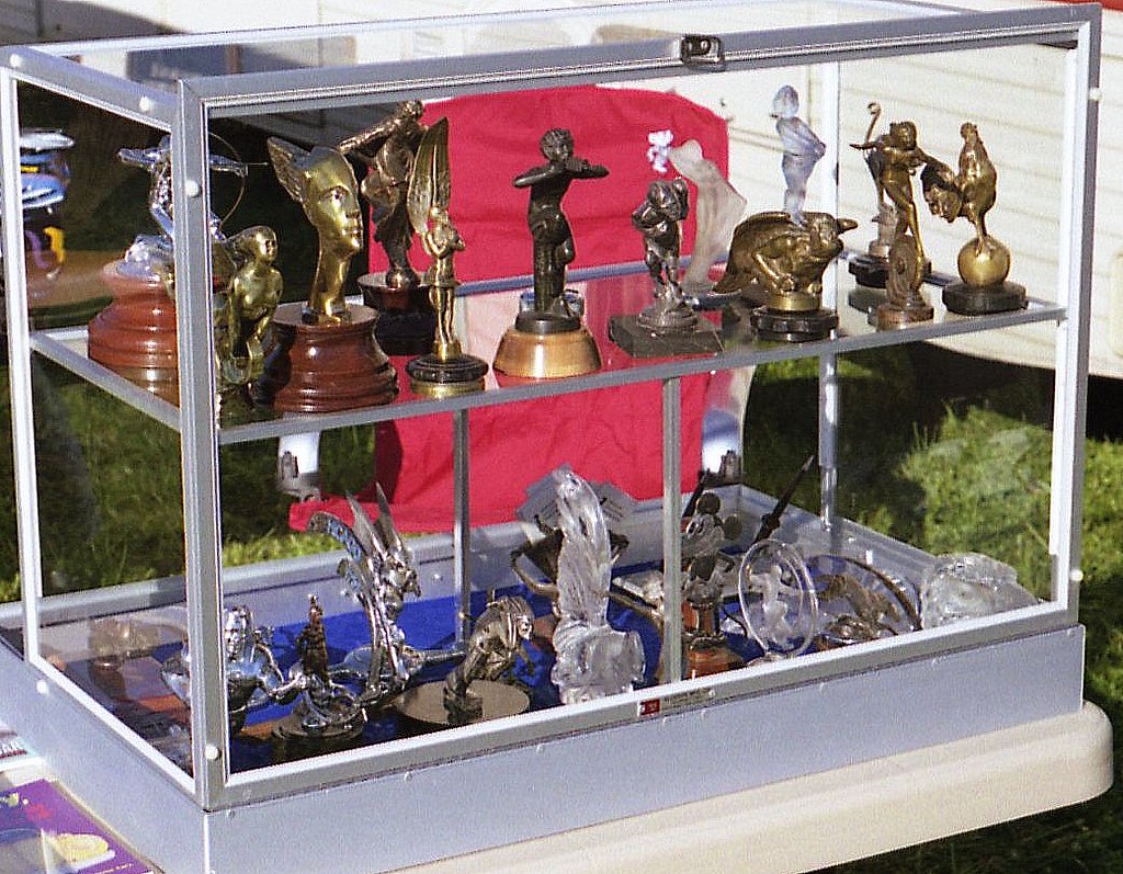 Radiator Ornament display | Hershey 2004 | Richard Spiegelman | Flickr