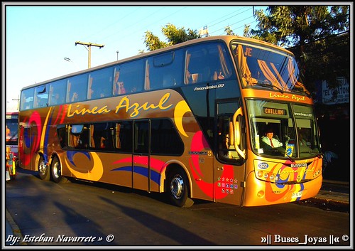 Azul Bus Linea Azul. | Busscar Panorâmico DD // Volvo B12R. Placa Pat… | Flickr
