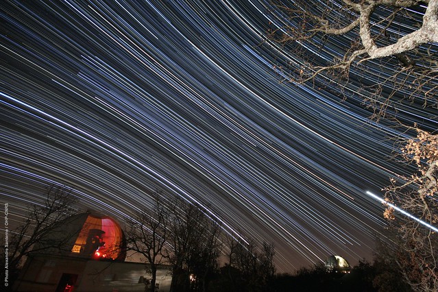 5h star trails from OHP