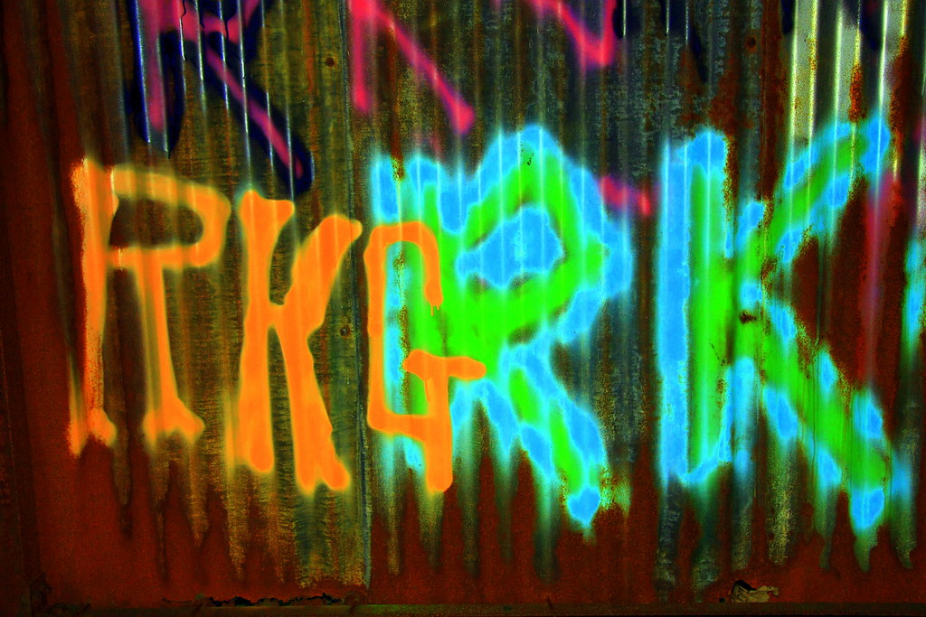 RKG, Who He? | Graffiti spotted inside a local barn. Who kno… | Flickr