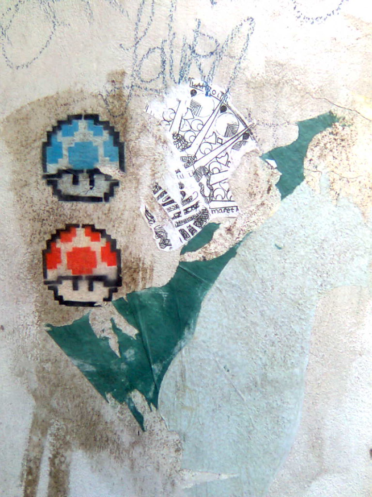 Mushroom pixel art | Hongos de Mario Bros pixeleados. Visto … | Flickr